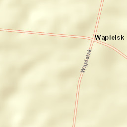 Wąpielsk Street Map
