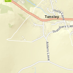 Tansley Street Map