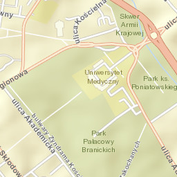 Białystok Street Map