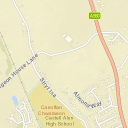 3 The Beeches, Hope, Flintshire LL12, UK Street Map