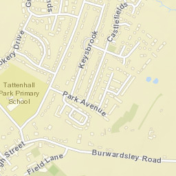 Tattenhall Street Map