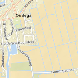 Oudega Street Map