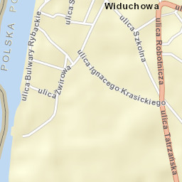 Widuchowa Street Map