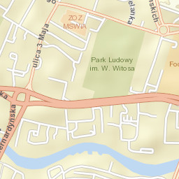 Bydgoszcz Street Map