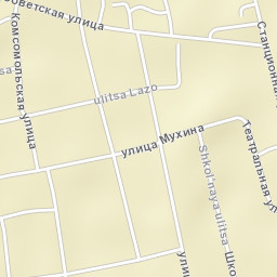 Tygda Street Map