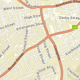 Leek Street Map