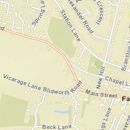 Farnsfield Street Map