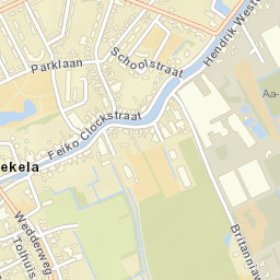 Oude Pekela Street Map