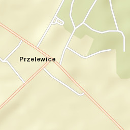 Przelewice Street Map