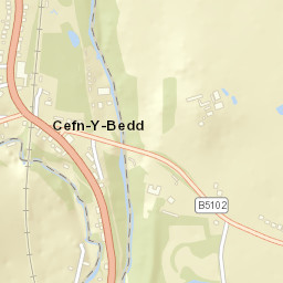 Wrexham Road, Wrexham, Flintshire LL12 Street Map