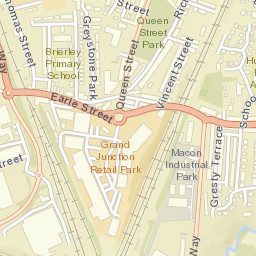 Vernon Way, Crewe, Cheshire East CW1 Street Map