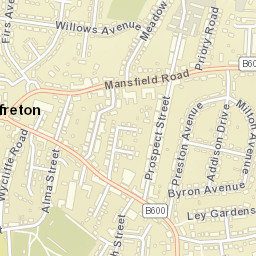 Alfreton Street Map