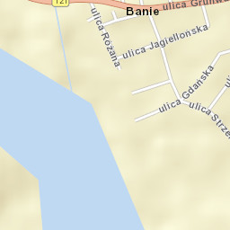 Banie Street Map