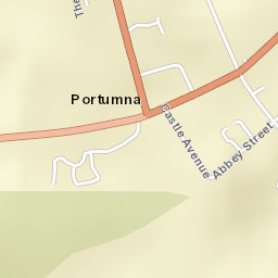 Portumna Street Map