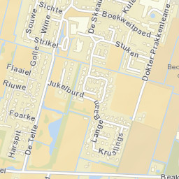 Ureterp Street Map