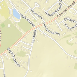 Gresford Street Map