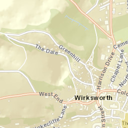 Wirksworth Street Map