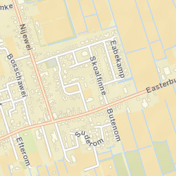 Boornbergum Street Map