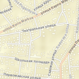 Sursk Street Map