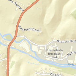 Cheddleton Street Map