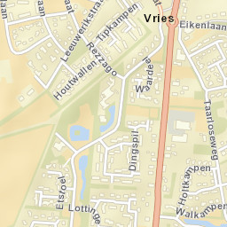 Vries Street Map