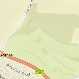 Borras Rd, Wrexham LL13, UK Street Map