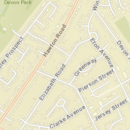 Newark on Trent Street Map