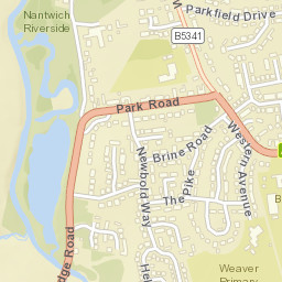 Audlem Road, Nantwich, Cheshire East Street Map