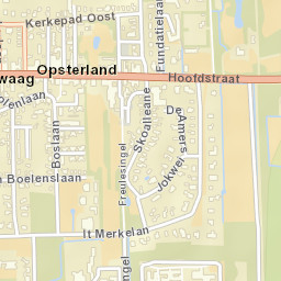 Beetsterzwaag Street Map