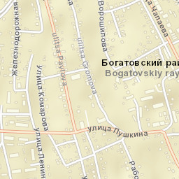 Bogatoye Street Map