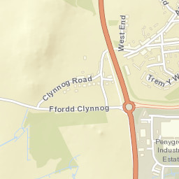 8 Clynnog Road, Penygroes, Caernarfon Street Map
