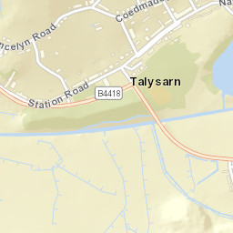 Talysarn Street Map