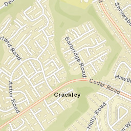 11 Summerhill Drive, Newcastle, Staffordshire Street Map