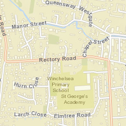 Ruskington Street Map