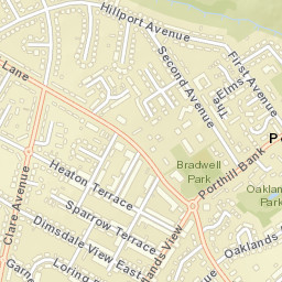 10-14 Lodge Grove, Newcastle, Staffordshire Street Map