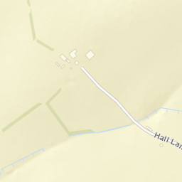 52 Hall Lane, Brinsley, Nottingham, Nottinghamshire Street Map