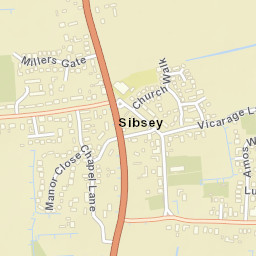 Sibsey Street Map