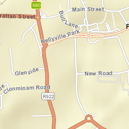 Portlaoise Street Map