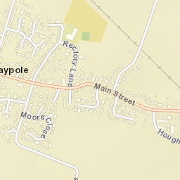 Claypole Street Map