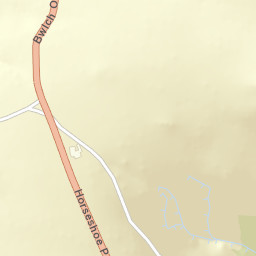 Horseshoe Pass, Denbighshire, UK Street Map