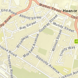 Heanor Street Map