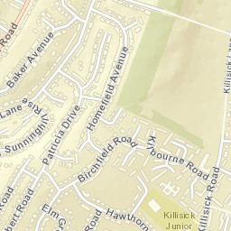 Carlton, Nottinghamshire County NG5, UK Street Map