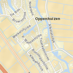 Oppenhuizen Street Map