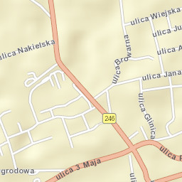 Szubin Street Map