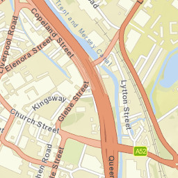 Stoke-on-Trent Street Map