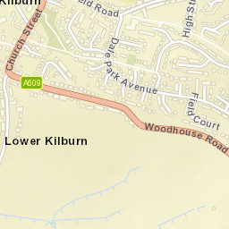 Kilburn Street Map