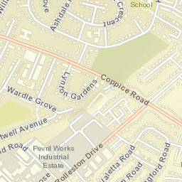 10 Brook Avenue, Arnold, Nottingham Street Map