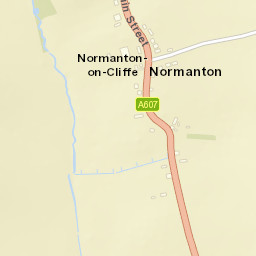 17 Main Street, Normanton, Grantham, Lincolnshire Street Map