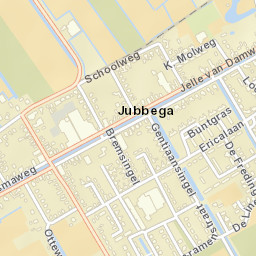 Jubbega Street Map