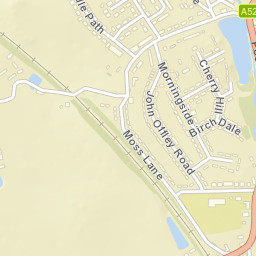 Poolside, Madeley, Staffordshire CW3, UK Street Map